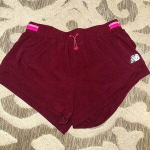 New Balance Women's Maroon Athletic Shorts XS